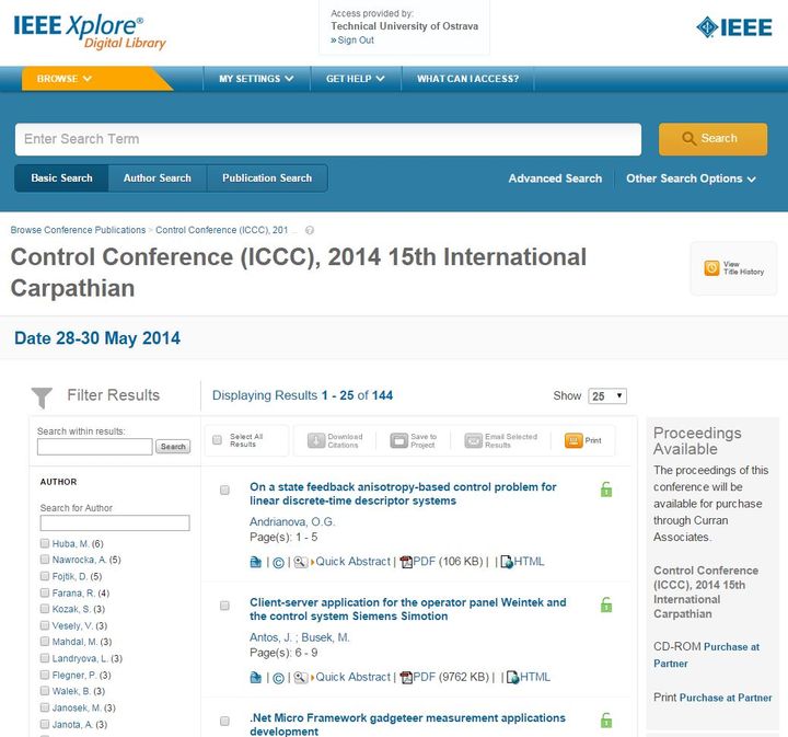 Proceedings ICCC 2014